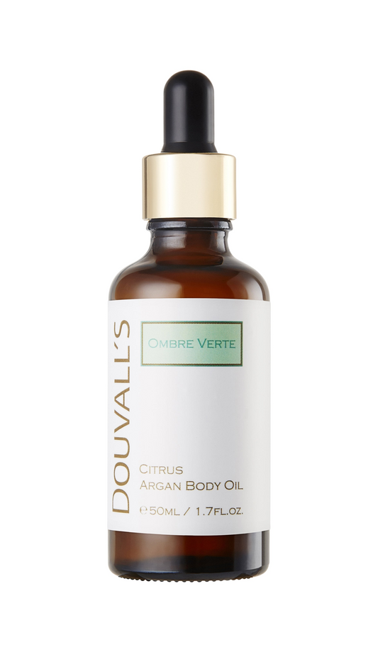 Organic Citrus Scented Argan Body Oil 50ml - Hydrating & Revitalizing with Pure Essential Oils