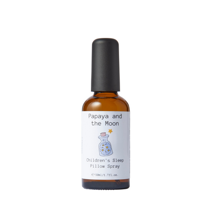 Papaya and the Moon Organic Children's Sleep Spray 50ml - Natural and Safe Sleep Aid for Kids