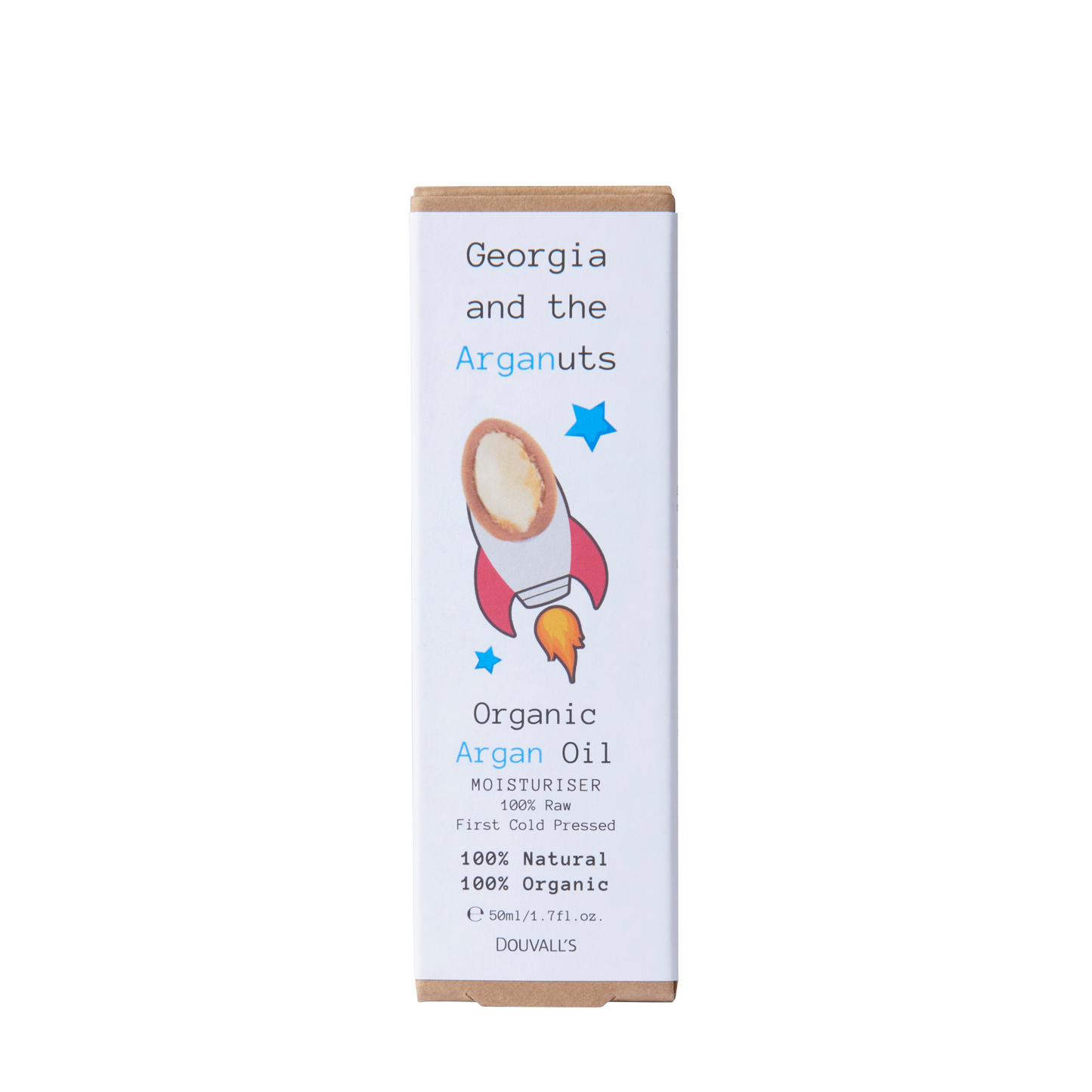 Georgia and the Arganuts Children's Organic Argan Oil Moisturiser 50ml - Gentle Nourishment for Sensitive Skin