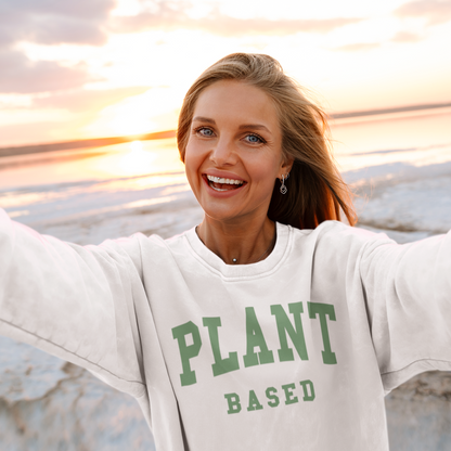 Plant Based Organic Unisex Sweatshirt - Eco-Friendly, Sustainable Fashion