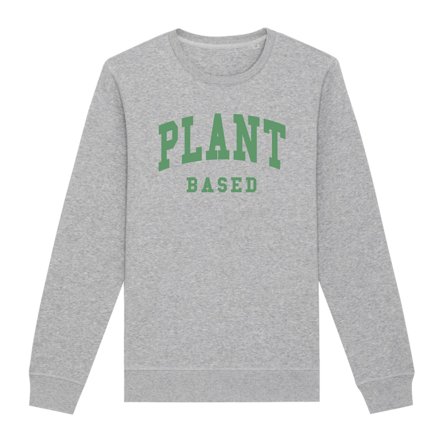 Plant Based Organic Unisex Sweatshirt - Eco-Friendly, Sustainable Fashion